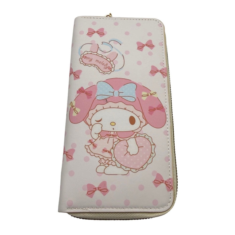 My Melody Wallet‎ Zipper Clutch Card Holder Pink Kawaii Cute